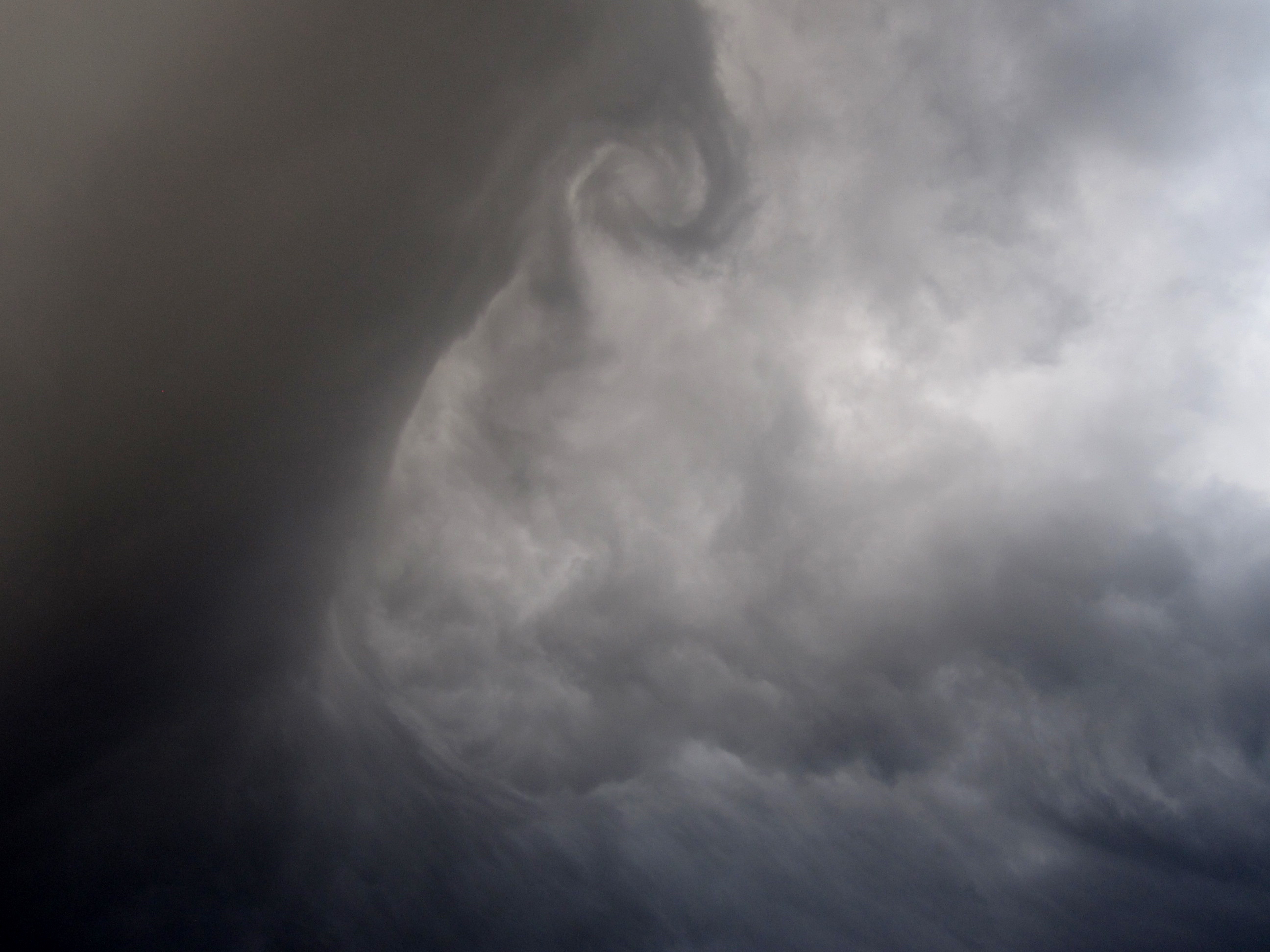 Early morning clouds outside the University of Alabama Recreation Center - October 2013